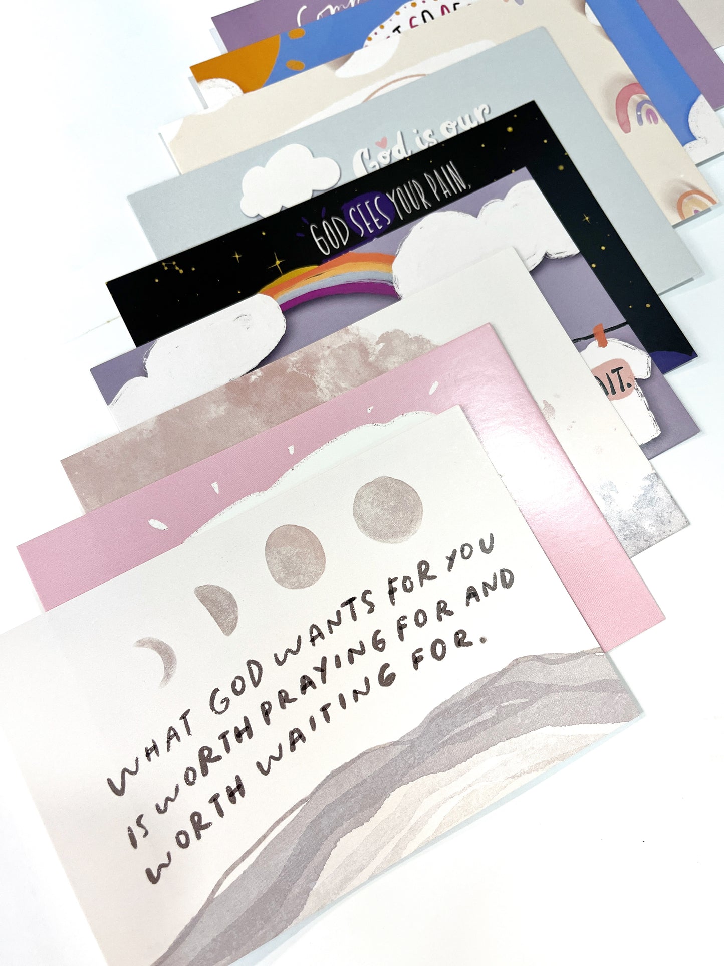 The Letterer Faith-inspired Postcards