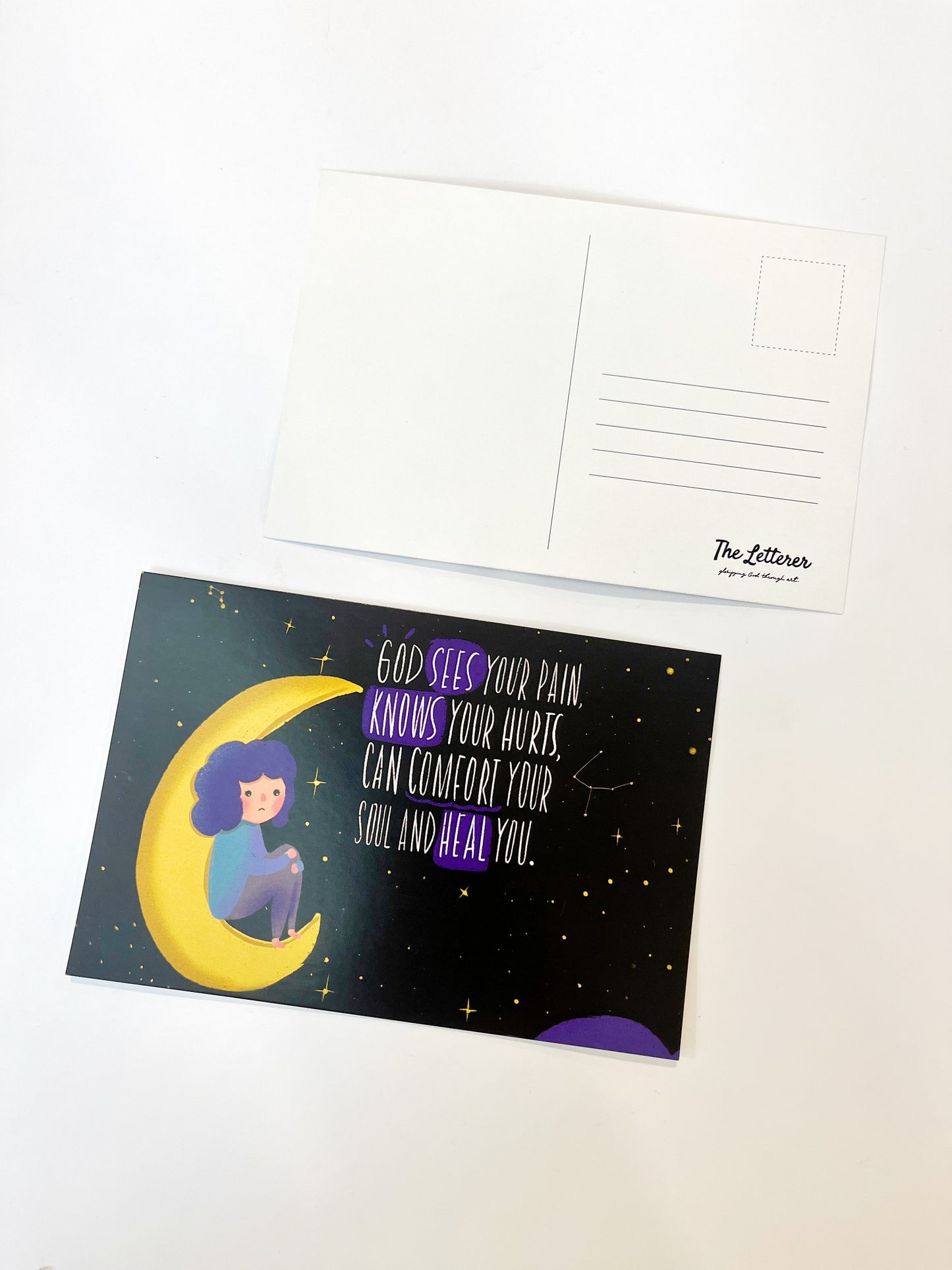 The Letterer Faith-inspired Postcards