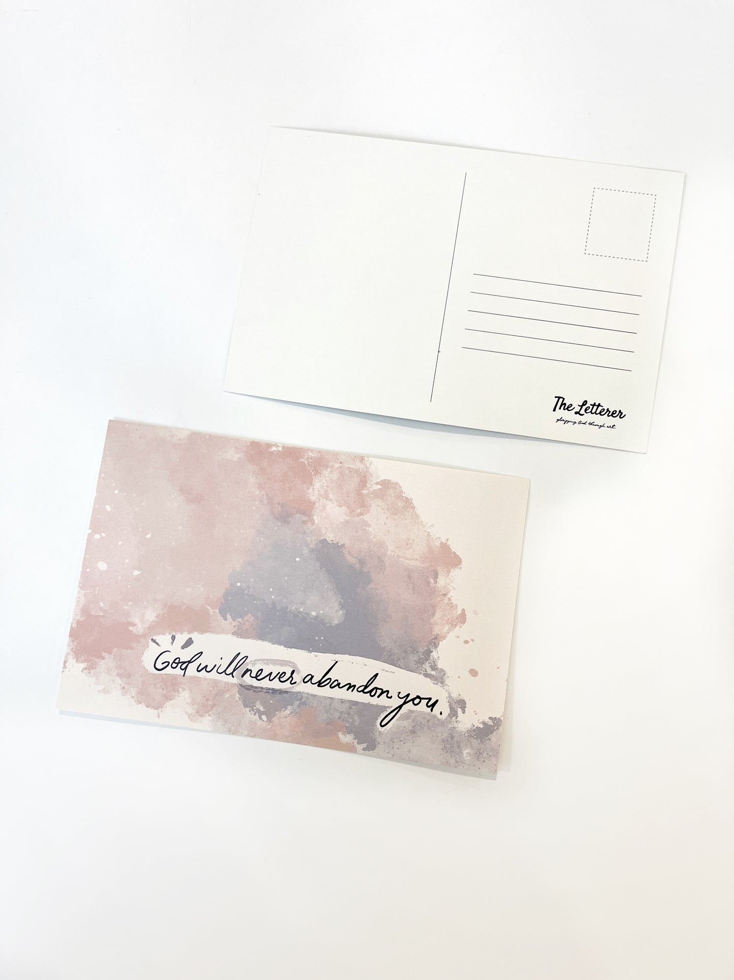 The Letterer Faith-inspired Postcards