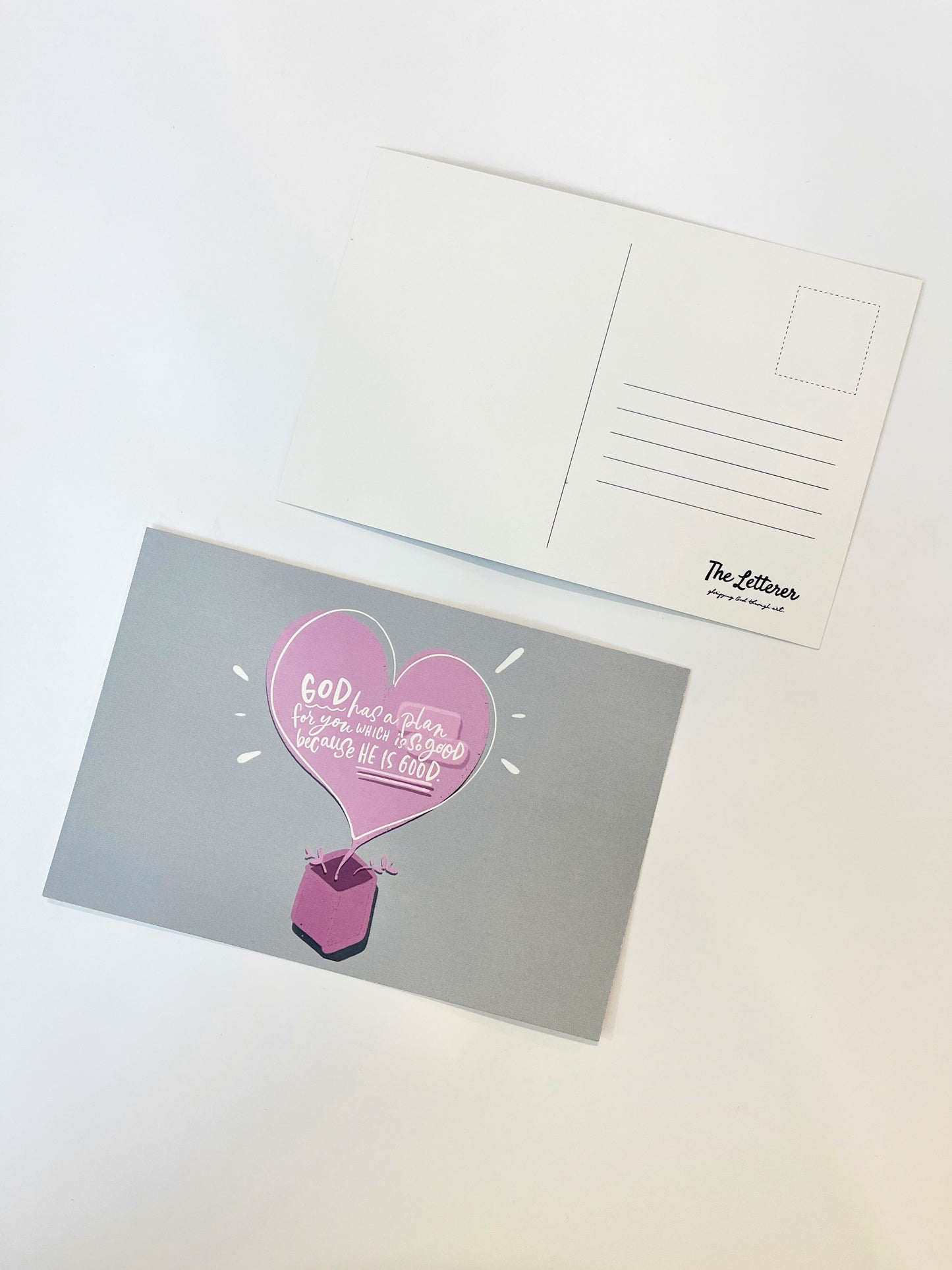 The Letterer Faith-inspired Postcards