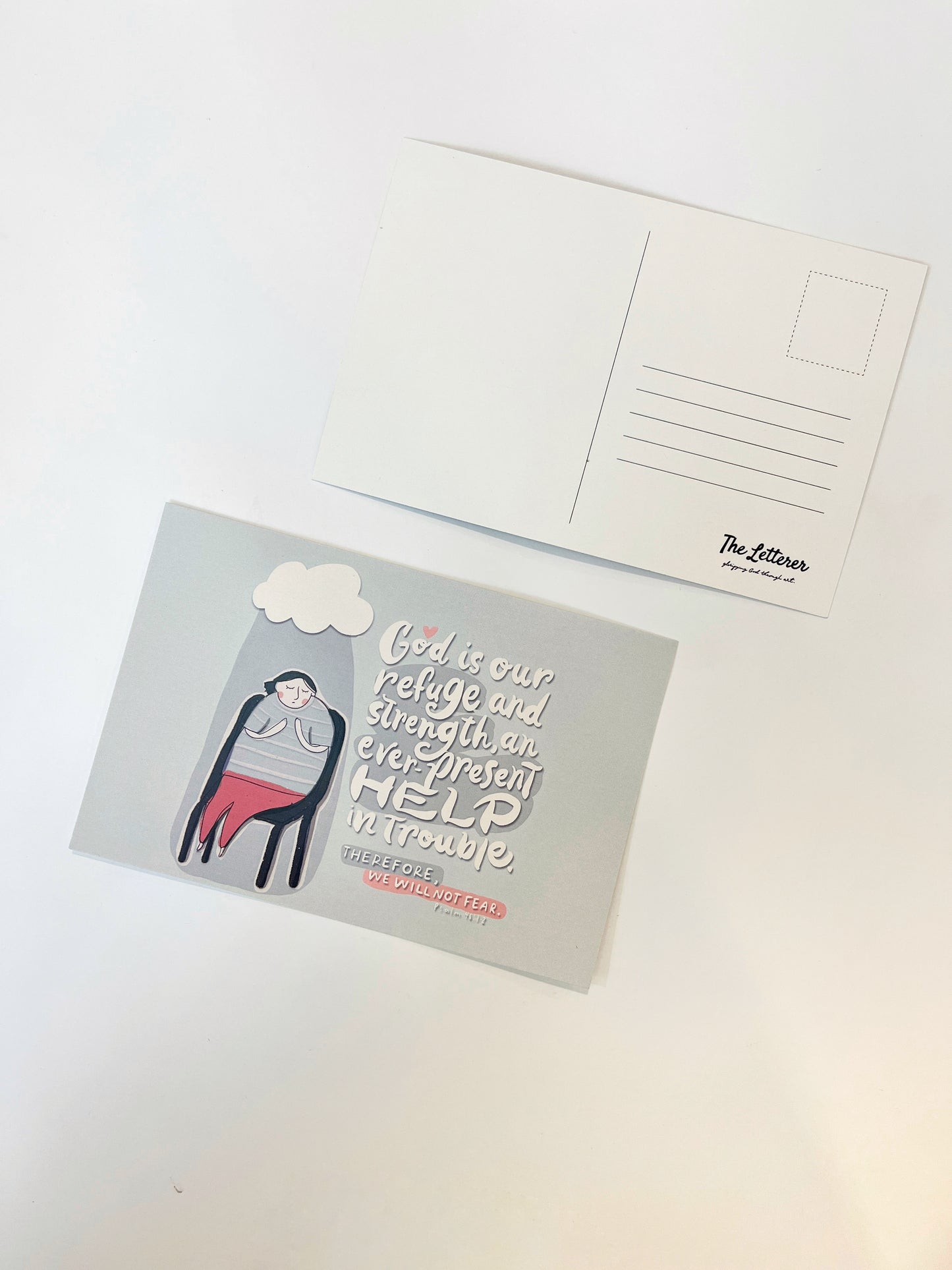 The Letterer Faith-inspired Postcards