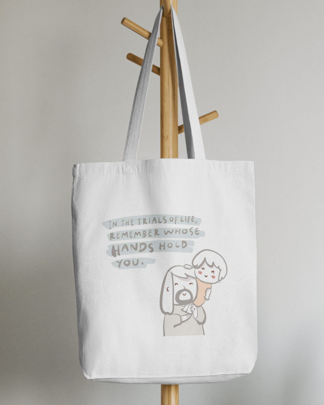 The Letterer Faith-Inspired Tote Bag