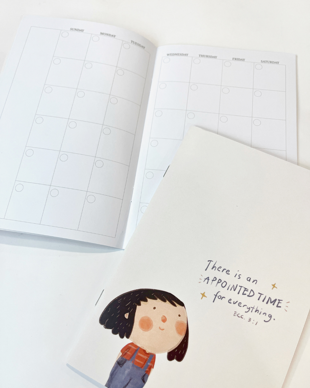 The Letterer Undated Monthly Planner – Planner on the Go!