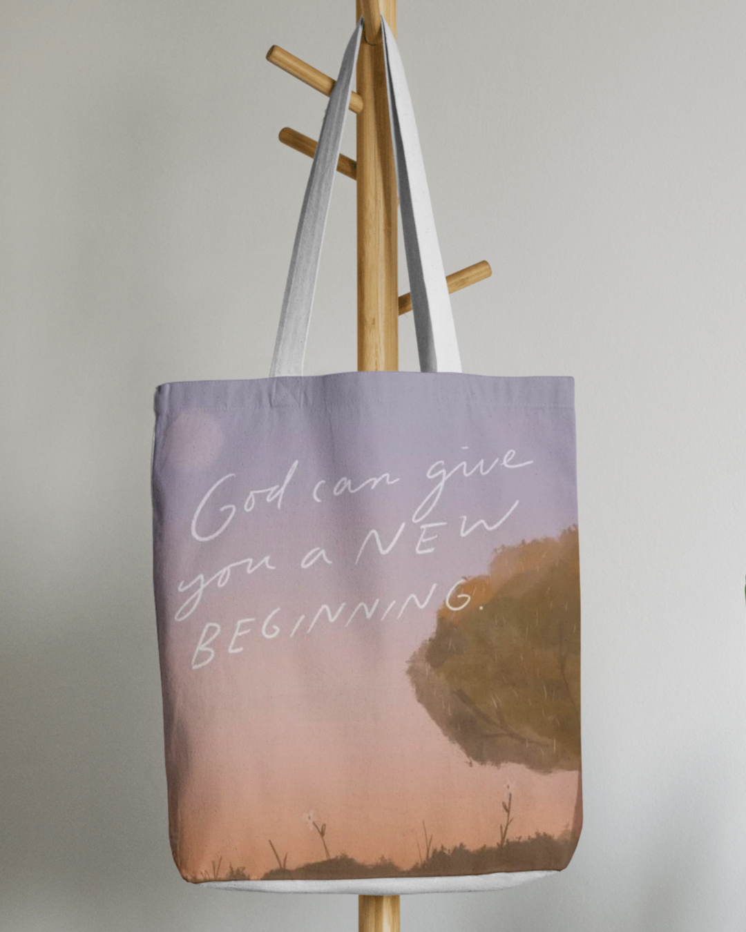 The Letterer Faith-Inspired Tote Bag