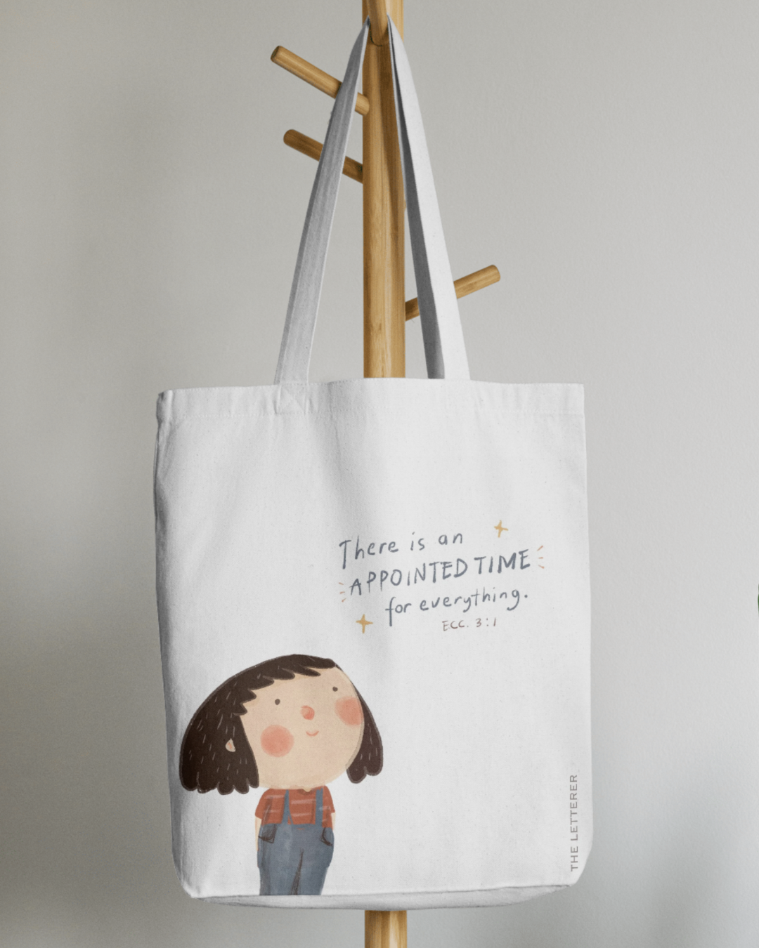 The Letterer Faith-Inspired Tote Bag