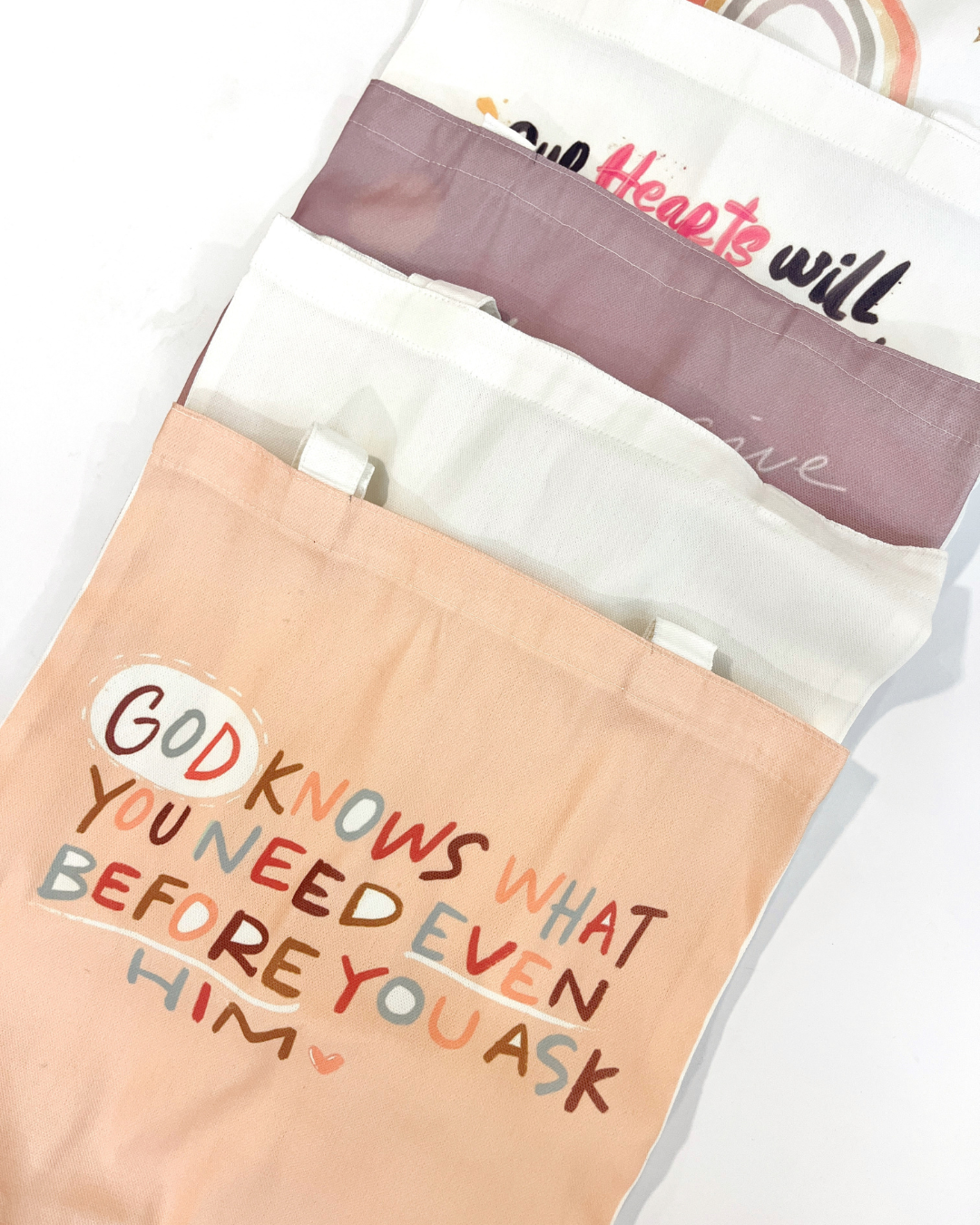 The Letterer Faith-Inspired Tote Bag