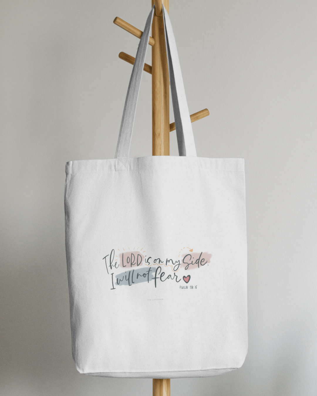 The Letterer Faith-Inspired Tote Bag