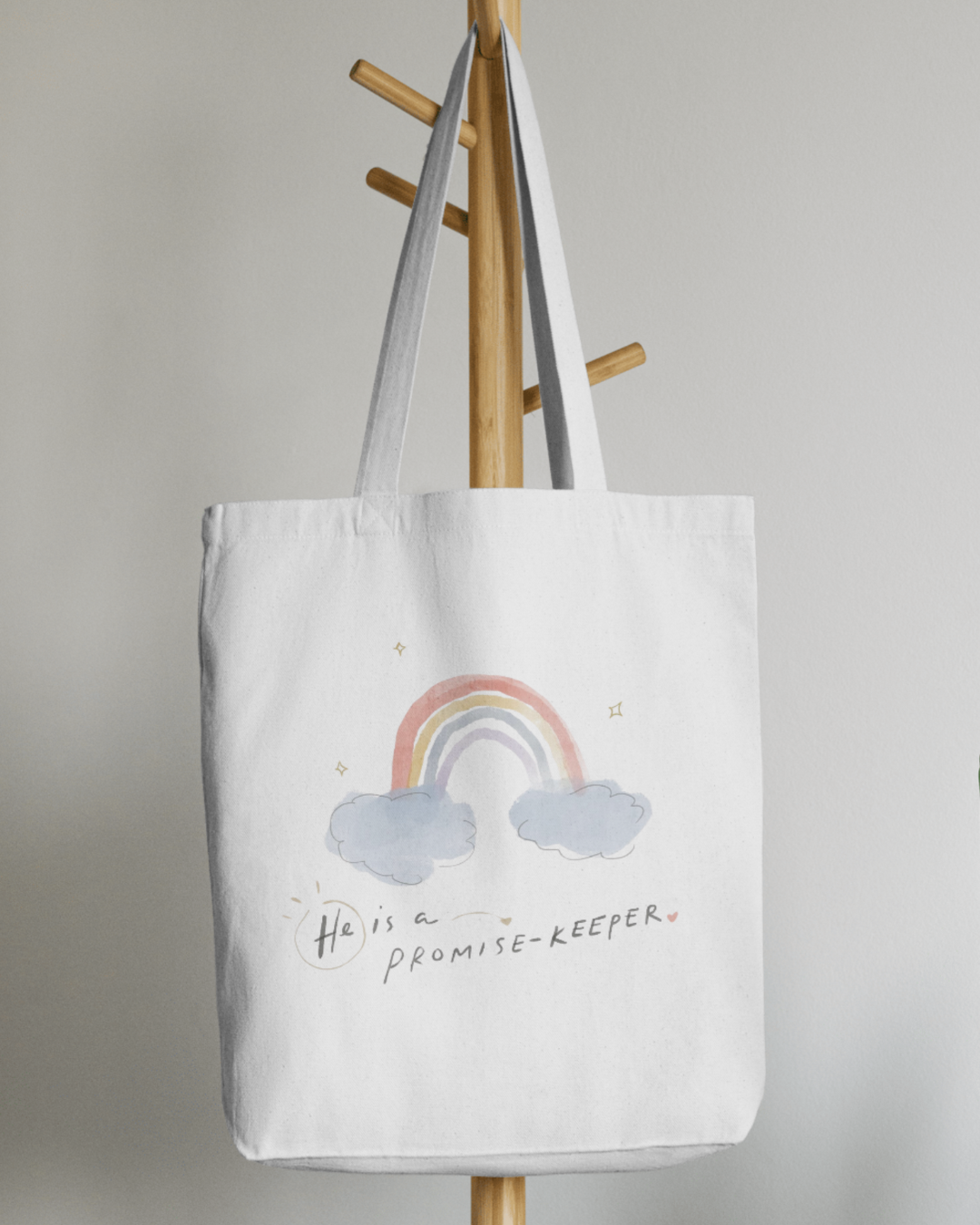 The Letterer Faith-Inspired Tote Bag