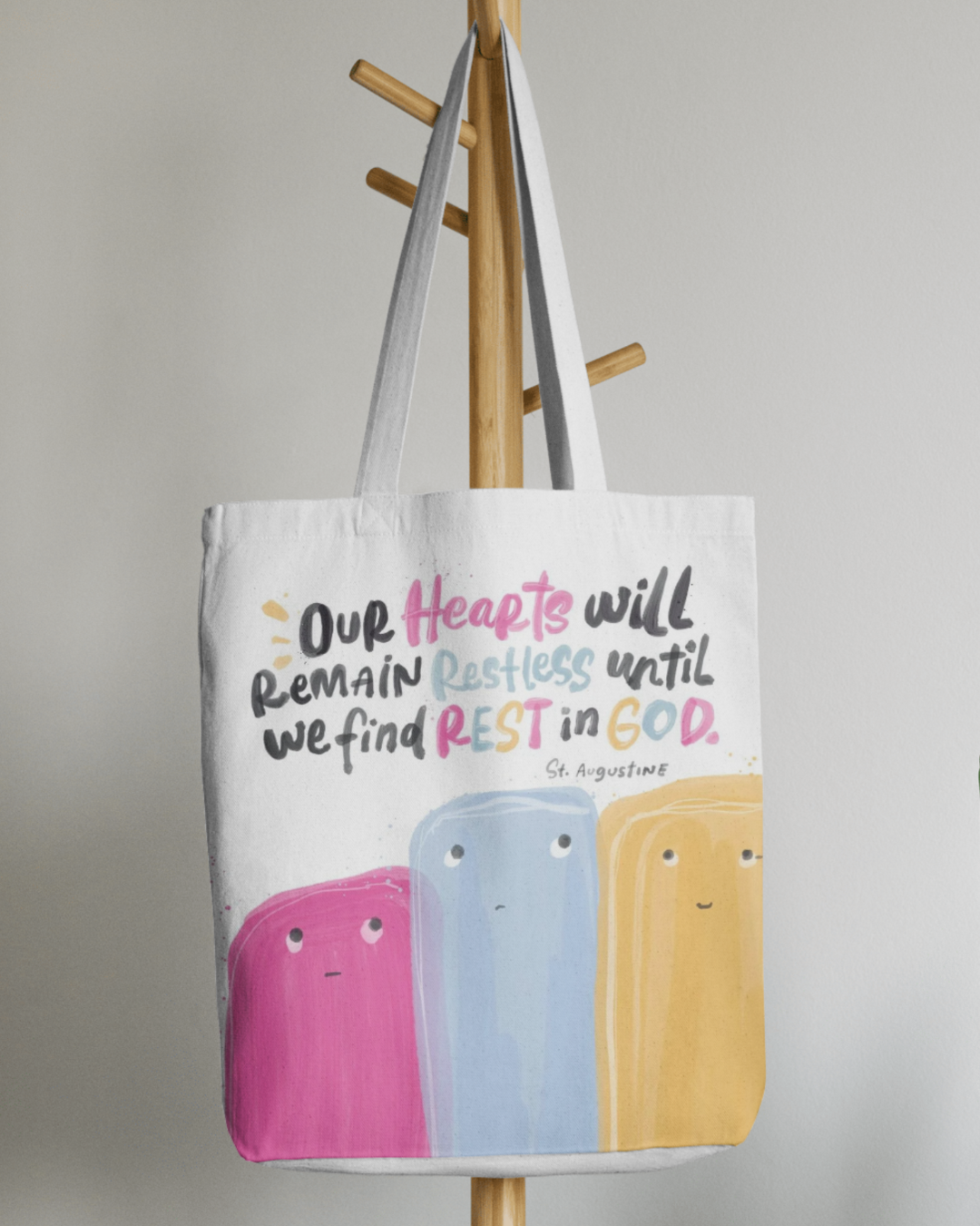 The Letterer Faith-Inspired Tote Bag