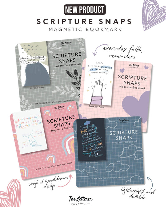 Scripture Snaps Magnetic Bookmarks